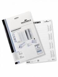Durable BADGEMAKER Planches d'impression pour badge nominatifs Blanc 600 pièce[s] (Durable BADGEMAKER Inserts 17x67mm [600])