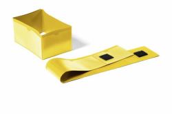 Durable 172404 porte étiquettes 50 pièce[s] Auto-adhésif (Durable Pallet Foot Sleeve Yellow [50])