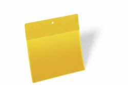 Durable 174604 porte étiquettes 10 pièce[s] (Durable Neodym Magnetic Pocket A5 Yellow [10])