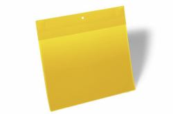 Durable 174804 porte étiquettes 10 pièce[s] (Durable Neodym Magnetic Pocket A4 Yellow [10])