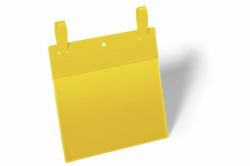 Durable 174904 porte étiquettes 50 pièce[s] (Durable Straped Pocket A5 Yellow [50])