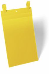 Durable 175004 porte étiquettes 50 pièce[s] (Durable Straped Pocket A4 Yellow [50])