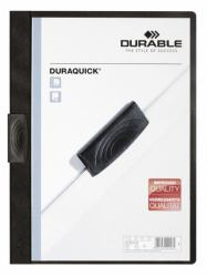 Durable 227003 protège documents Plastique Rouge (Durable DURAQUICK A4 Folder Red [20])