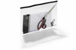 Durable 247901 porte crayons et stylos Noir, Transparent (Durable Water Resistant ZIP LOCK BAG A4 [5])