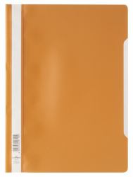 Durable 2573 protège documents Polypropylène [PP] Orange (Durable Clear View A4 Folder Orange [50])