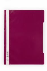 Durable 257335 protège documents Polypropylène [PP] Bourgogne (Durable Clear View A4 Folder Red [50])