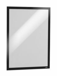 Durable Duraframe cadre magnétique A3 Noir (Durable DURAFRAME Adhesive A3 Black)