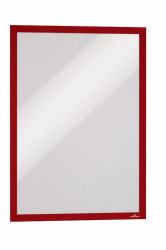 Durable DURAFRAME cadre magnétique A3 Rouge (Durable DURAFRAME Adhesive A3 Red [6])