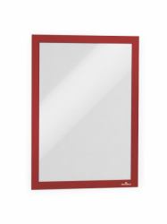 Durable 489903 cadre magnétique A4 Rouge (Durable DURAFRAME Adhesive A4 Red)