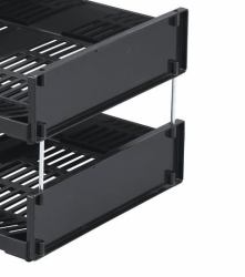 Durable 1700132001 accessoire pour bannettes (Durable OPTIMO Letter Tray Risers [4])