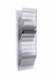 Durable FLEXIBOXX Présentoir à livres 12 étagères Transparent (Durable FLEXIBOXX 12 A4 Landscape Clear)