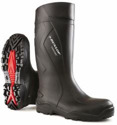 Dunlop PUROFORT+ WELLINGTON 1 PAIR BLK 9 (Dunlop Purofort+ Full Safety Wellington Black 09)