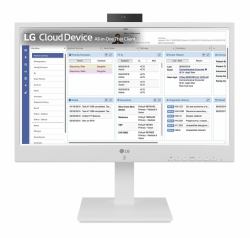 LG 24CR671N-2P.AEU All-in-One PC/workstation Intel® Pentium® N6005 60.5 cm [23.8"] 1920 x 1080 pixels All-in-One thin client 8 GB DDR4-SDRAM 256 GB SSD White (LG 24CR671N-2P - alt-i-Ã©n Pentium...