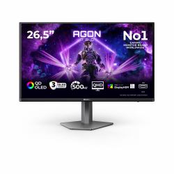 AOC AGON PRO AG276QKD2 écran plat de PC 67,3 cm [26.5"] 2560 x 1440 pixels Quad HD QD-OLED Noir,...