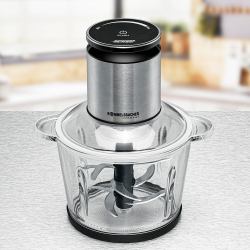 Rommelsbacher MZ 800 hachoir électrique 2,7 L 800 W Noir, Acier inoxydable (Rommelsbacher Multi Zerkleinerer MZ 80)