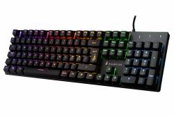 SureFire KingPin M2 clavier Gaming USB QWERTY Nordique Noir, Métallique 