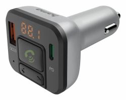 Hama 00014169 transmetteur FM 87,6 - 107,9 MHz Noir, Argent (Hama 00014169 FM-sender 87,6 - 107,9 M)