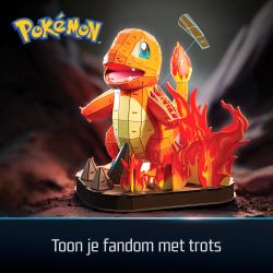 4D Build SALAMECHE Pokémon (4D Build - PokÃ©mon Glumanda)