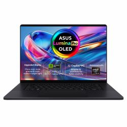 ASUS ProArt P16 H7606WR-SE004W Copilot+ PC AMD Ryzen AI 9 HX 370 Laptop 40.6 cm [16"] Touchscreen WQUXGA 32 GB LPDDR5x-SDRAM 2 TB SSD NVIDIA GeForce RTX 5070 Ti Wi-Fi 7 [802.11be] Windows 11 Home B...