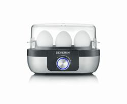 Severin EK 3163 3 œufs Noir, Acier inoxydable, Transparent (Severin EK 3163)