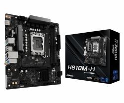 Asrock H810M-H Intel H810 LGA 1851 [Socket V1] micro ATX (ASRock H810M-H Intel 1851 Socket Motherboard, Micro-ATX, 2x DDR5 Slots, 1x M.2 Sockets, GbE LAN, 1x HDMI Port)