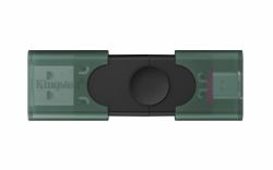 Kingston Technology DataTraveler 256 Go USB-A + USB-C 3.2 Gen 1 DuoG2 (256GB USB-A + USB-C 3.2 GEN 1 - DATATRAVELER DUOG2)
