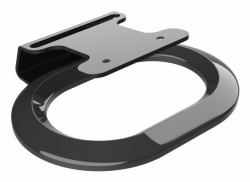 Flexson FLXE300DS1021 support de haut-parleurs Bureau Acrylonitrile-Butadiène-Styrène [ABS], Acier inoxydable Noir (Flexson Desk Stand for SONOS ERA 300 B)