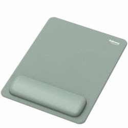 Fellowes Breyta XL Mouse Mat Wrist Rest XL Mouse Pad Wrist Support with Antibacterial Protection Ergonomic Mouse Mat Sage ([NEW] FELLOWES BREYTA XL MOUSEPAD WRIST REST - SAGE 100142563)