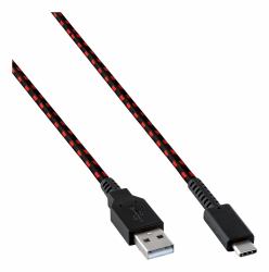 PDP 500-211-EU câble USB 2,4 m USB A USB C Noir, Rouge 