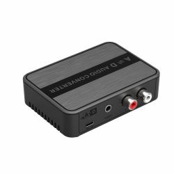 Techly IDATA SPDIF-8 convertisseur audio Noir (Idata Spdif-8 Audio Converter - Black - Warranty: 12M)