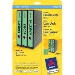 Avery Border Binder Labels, Red 38 x 297mm [20] 