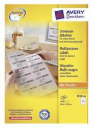 Avery 3658-200 étiquette auto-collante Blanc 4800 pièce[s] (Self-Adhesive Label White - 4800 Pc[S] - Warranty: 12M)