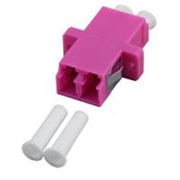 VALUE 21.99.0645 adaptateur de fibres optiques LC/LC 1 pièce[s] Violet (Fibre Optic Adapter Lc/Lc 1 - Pc[S] Violet - Warranty: 12M)