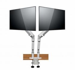 spire Arm 2 68,6 cm [27"] Bureau Argent, Blanc 