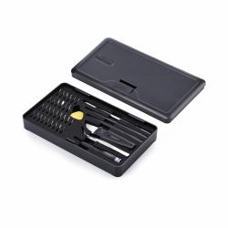StarTech.com 40-Piece Computer Repair Toolkit for Laptop/PC/Electronics/Phone, 30-Bit Precision Screwdriver Set, Removable Lid with Magnetic Pad, Prying Tools (40-PIECE COMPUTER REPAIR SET - 30-BIT...