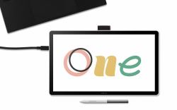 Wacom One 14 tablette graphique Noir, Blanc 2540 lpi 309 x 174 mm USB (One 14 Graphic Tablet Black, - White 2540 Lpi 309 X 174 Mm - Usb - Warranty: 12M)