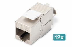 CAT6A KEYSTONE MODULE 12 PCS