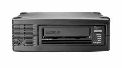 HPE Storage LTO-9 Ultrium External Tape Drive 5x LTO-9 45TB Data Cartridges (HPE STORAGE LTO-9 ULTRIUM EXTERNAL TAPE,DRIVE 18TB/45TB)