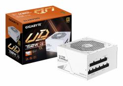 GIGABYTE UD750GM PG5 V2 ICE Power Supply Unit- PCIe Gen 5.1, 80 PLUS Gold, Fully Modular Design, 120mm Fan, ATX 3.1 compatible, EU Plug (GIGABYTE GP-UD750GM 750W V2 ICE, 80 Plus Gold Certified Full...