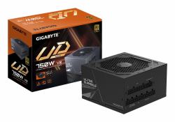GIGABYTE UD750GM PG5 V2 Power Supply Unit- PCIe Gen 5.1, 80 PLUS Gold, Fully Modular Design, 120mm Fan, ATX 3.1 compatible, EU Plug (GIGABYTE 750W GOLD F/M UD750GM PG5 V2)