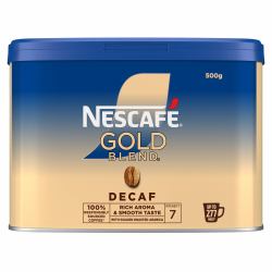 1x Single Tin Nescafe Gold Blend Decaf. 500g