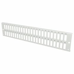 EFB Elektronik VSB2HE-FP-48SC-D patch panel accessory (FRONT PLATE 2U 48 X SC DUPLEX - LC QUAD VERTICAL GRAY)