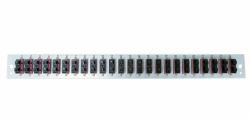 EFB Elektronik SB-FP-24SC-D-V-OM3 accessoire de baies de branchements (ASS. PANEL 24X SC DUPLEX C OM3 - FRONT PANEL VERTICAL GRAY)