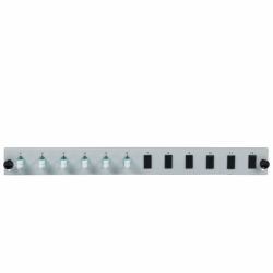 EFB Elektronik SB-FP-6SC-S-OM3 accessoire de baies de branchements (ASS. PANEL 12P 6 X LC DUP C OM3 - FRONT PANEL GRAY)