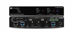 Atlona AT-OME-MS42-HDBT commutateur de matrice Commutateur de matrice AV 104 W (AT-OME-MS42-HDBT - 4x2 Matrix Switcher with USB Hub and HDBaseT Input)