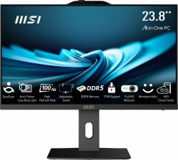 MSI Pro AP242P 14M Intel Core i5 14400 All in One PC Barebone, [NO RAM, NO Storage, NO OS], 23.8 Inch IPS Screen/UHD Graphics/Type-C/USB/LAN/HDMI/DP/WiFi 6E/BT 5.3/VESA - AP242P 14M i5 14400 BB (PR...