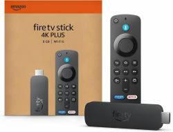 Amazon Fire TV Stick 4K Plus HDMI 4K Ultra HD Fire OS Noir (Amazon Fire TV Stick 4K Plus - AV-Player - 8 GB - 4K UHD [2160p])