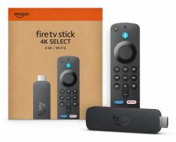Amazon Fire TV Stick 4K Select 4K Ultra HD Fire OS Noir (Fire TV Stick 4K Select Wi-Fi - 5, 8GB - Warranty: 12M)