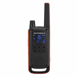 Motorola Talkabout T82 radio bidirectionnelle 16 canaux 446 - 446.2 MHz Noir, Orange (Talkabout T82 Two-Way Radio - 16 Channels 446 - 446.2 Mhz - Black, Orange - Warranty: 12M)