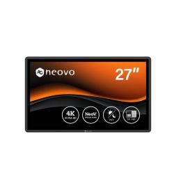 AG Neovo QX2702 Caméra de surveillance cctv 68,6 cm [27"] 3840 x 2160 pixels (QX2702 27IN 68.58CM LCD-BACKLIT - TFT 3840X2160 HDMA 300CD/M2)